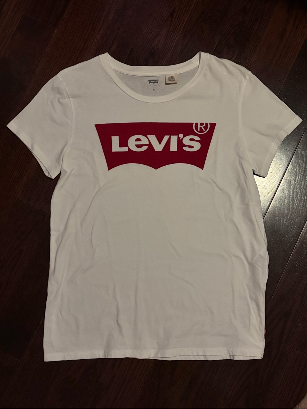 Levi's White T-Shirt Size M